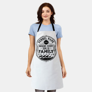 Custom Kennel Name Dog Breeder Professional Apron