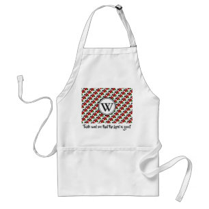Custom KENYA FLAG Monogram Standard Apron