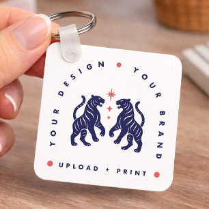 Custom Keychain Design Upload Aluminium Keychain