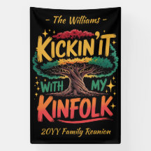 Custom Kickin it With My Kinfolk Family Reunion
