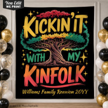 Custom Kickin it With My Kinfolk Family Reunion