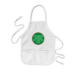 Custom Kids Apron - Upload Your Own Design Gift