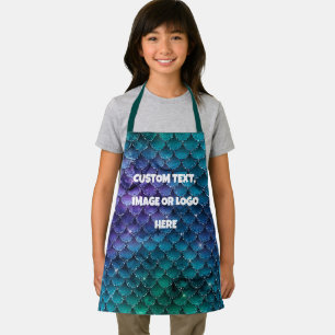Custom Kids Aprons, Create Your Own Mermaid Aprons