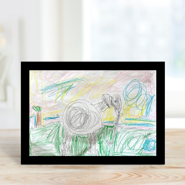 Custom Kids' Art Print Card (Creator Uploaded)