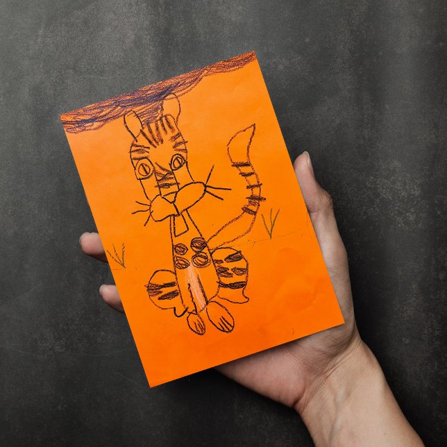 Custom Kids' Art Print Postcard (Creator Uploaded)