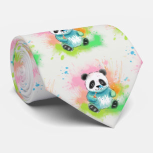custom kids drawing tie
