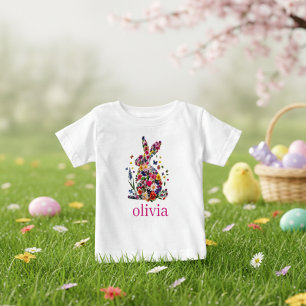 Custom Kids Easter Bunny T-Shirt – Personalised