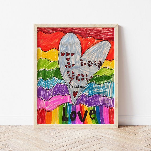 Custom Kids' Keepsake Art Prints and Poster Gifts (Creator Uploaded)