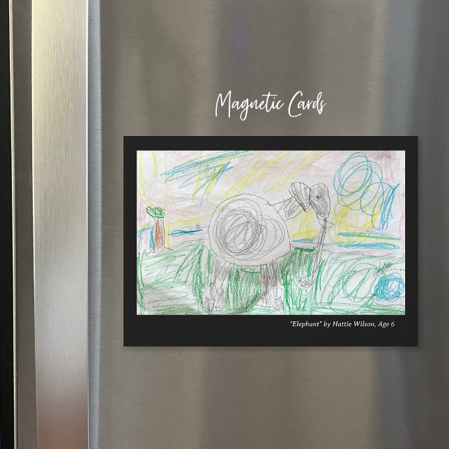 Custom Kids' Magnetic Art Cards (Creator Uploaded)
