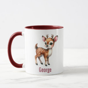 Custom kid's mug with animal design