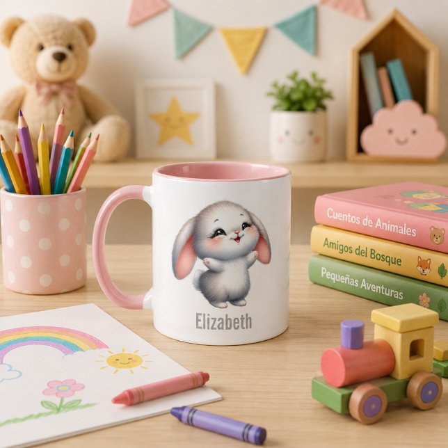 Custom kid's mug with animal design (Creator Uploaded)