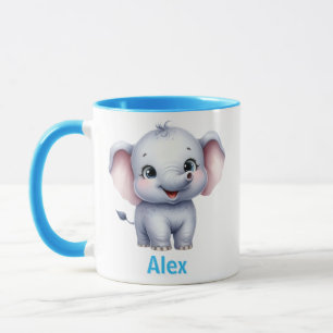Custom kid's mug with animal design