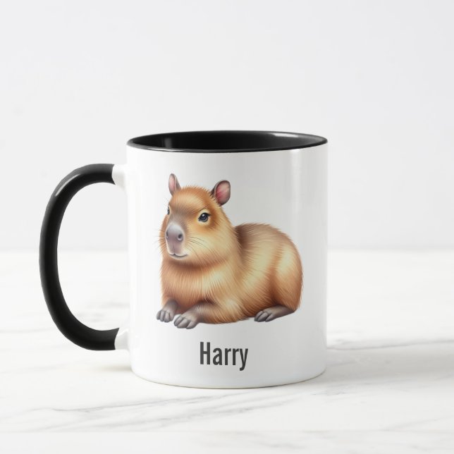 Custom kid's mug with animal design (Left)