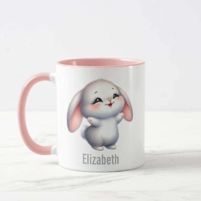 Custom kid's mug with animal design (Left)