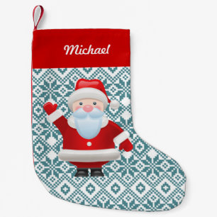 Custom Kid's Name Fun Christmas Stocking