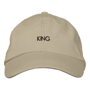 Custom King name Century Gothic font Handsome-hat Embroidered Hat