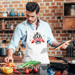 Custom King of the Grill Father's Day Grill Master Apron<br><div class="desc">Presenting the King of the Grill Father's Day Apron: the essential gift for the grilling enthusiast in your life. This Grill Master Apron is a testament to their BBQ prowess, skilfully crafted with love by Mylini Design, known for its extraordinary experience in creating unique, top-quality items. Our apron is designed...</div>