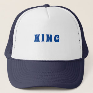 Custom King text name Caps Hats Cool Trucker