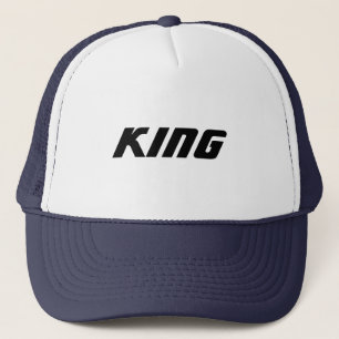 Custom King text name Caps Hats Cool Trucker