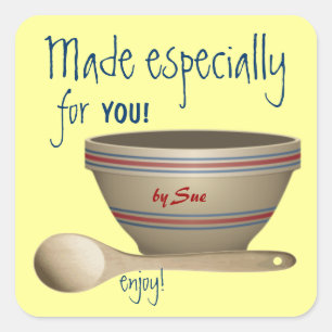 Custom Kitchen Gift Stickers