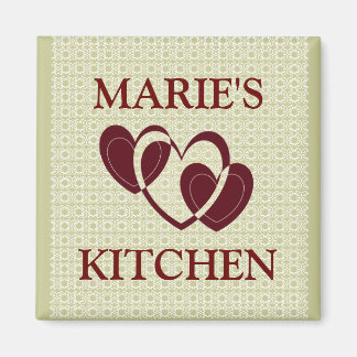 CUSTOM KITCHEN MAGNET..ADD YOUR NAME MAGNET