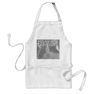Custom Kitty Cat Standard Apron