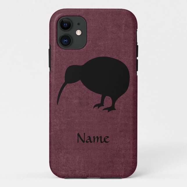 Custom Kiwi iPhone Case (Back)