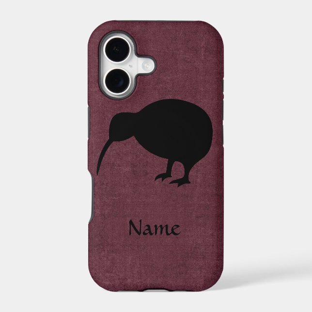 Custom Kiwi iPhone Case (Back)