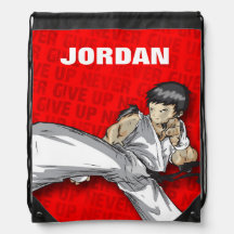 Custom Knapsack -Martial Arts Design