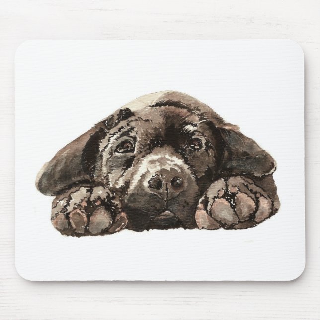 Custom Labrador Retriever - Dog Collection Mouse Pad (Front)