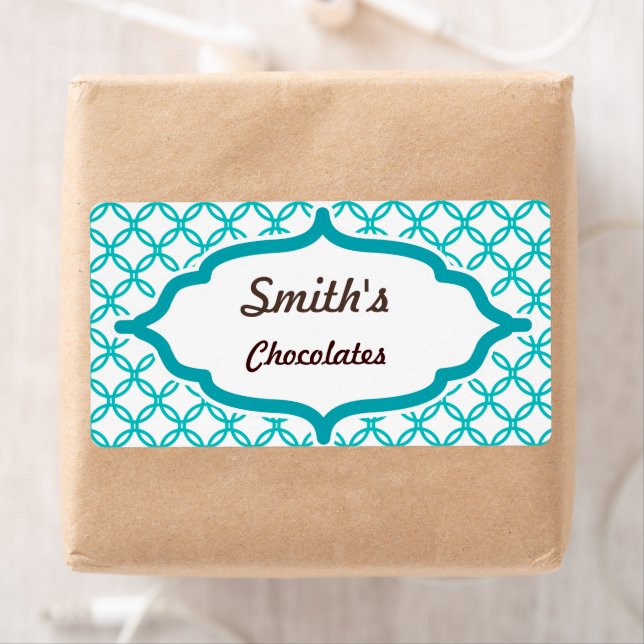 Custom Lace Circles Labels (Insitu)