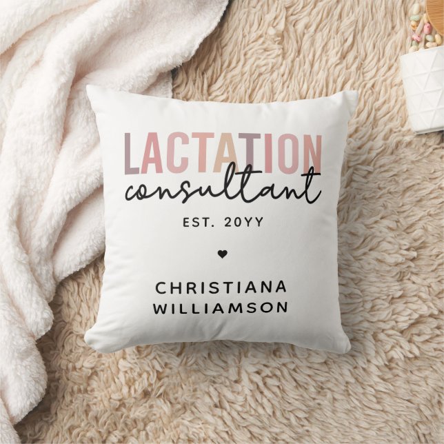 Custom Lactation Consultant Specialist IBCLC Cushion (Blanket)