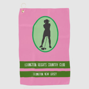 Custom Ladies League Golf Towel