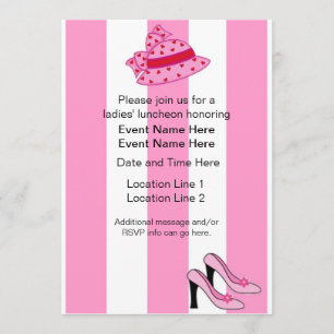 Custom Ladies' Luncheon Invites