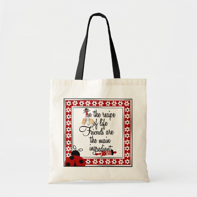 Custom Lady bug13  Tote Bag (Front)
