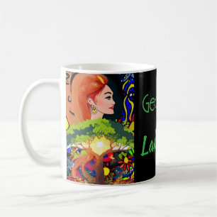 Custom Lady Luck Couple's Game Night Coffee Mug