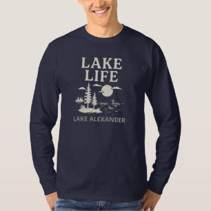 Custom Lake Life Men’s Long Sleeve Shirt