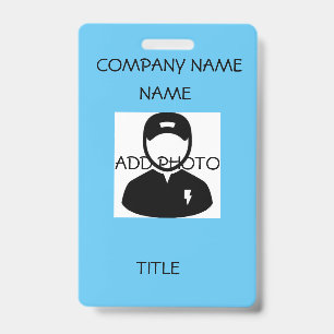 CUSTOM LAPEL LANYARD NAME TAGS ID BADGE
