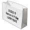 Custom LARGE MATTE Gift Bag Blank Template