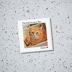 Custom Large Photo Personalized Pet Magnet