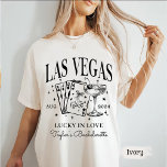 Custom Las Vegas Bachelorette Party Personalised T-Shirt<br><div class="desc">Custom Las Vegas Bachelorette Party Personalised</div>