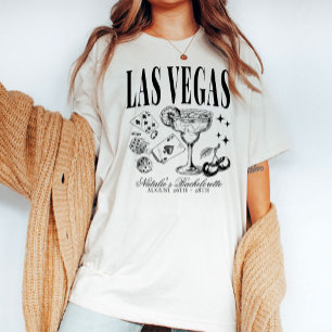 Custom Las Vegas Bachelorette Party Personalised T-Shirt