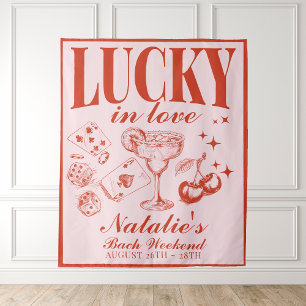 Custom Las Vegas Bachelorette Party Personalised  Tapestry