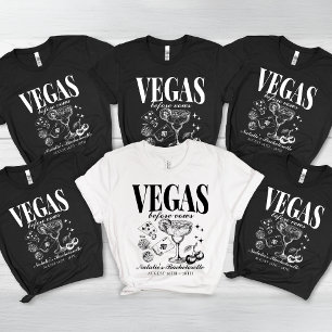 Custom Las Vegas Bachelorette Party Personalised Tri-Blend Shirt