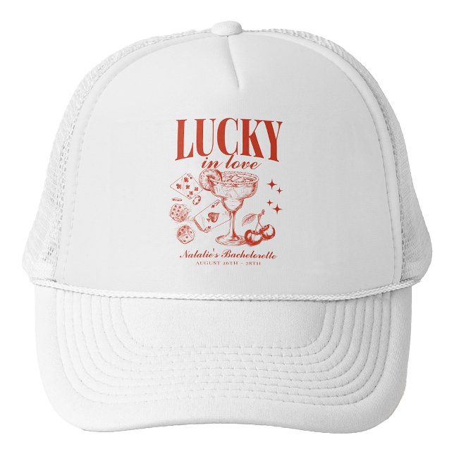 Custom Las Vegas Bachelorette Party Personalised Trucker Hat (Creator Uploaded)