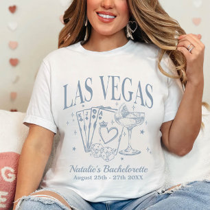 Custom Las Vegas Bachelorette Party Personalized T-Shirt