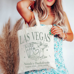 Custom Las Vegas Bachelorette Party Personalized Tote Bag