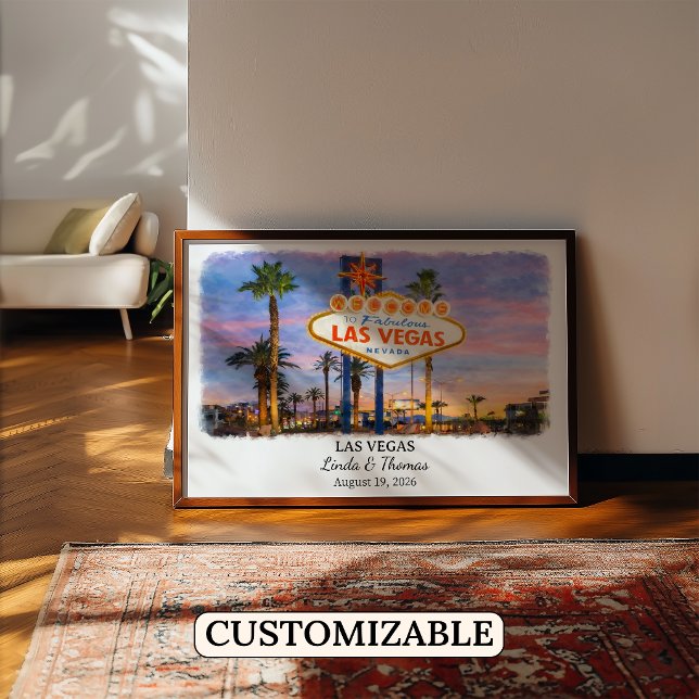 Custom Las Vegas Wall Art, Nevada Poster (Creator Uploaded)
