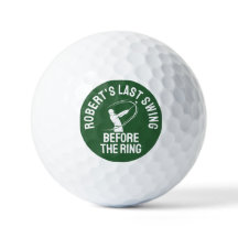 Custom Last Swing Before the Ring Bachelor Party