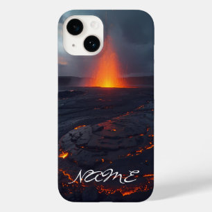 Custom Lava Flow Phone Cover – Bold Nature Design